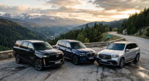 Cadillac Escalade V срещу BMW X7 и Mercedes GLS: Американската мощ срещу европейския лукс