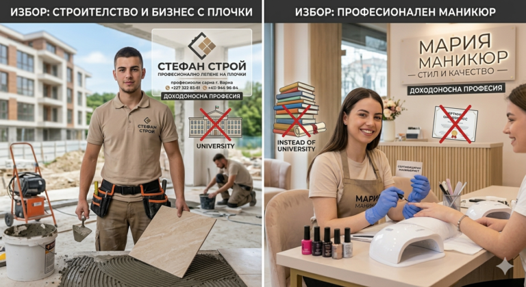 Личен бизнес или университет