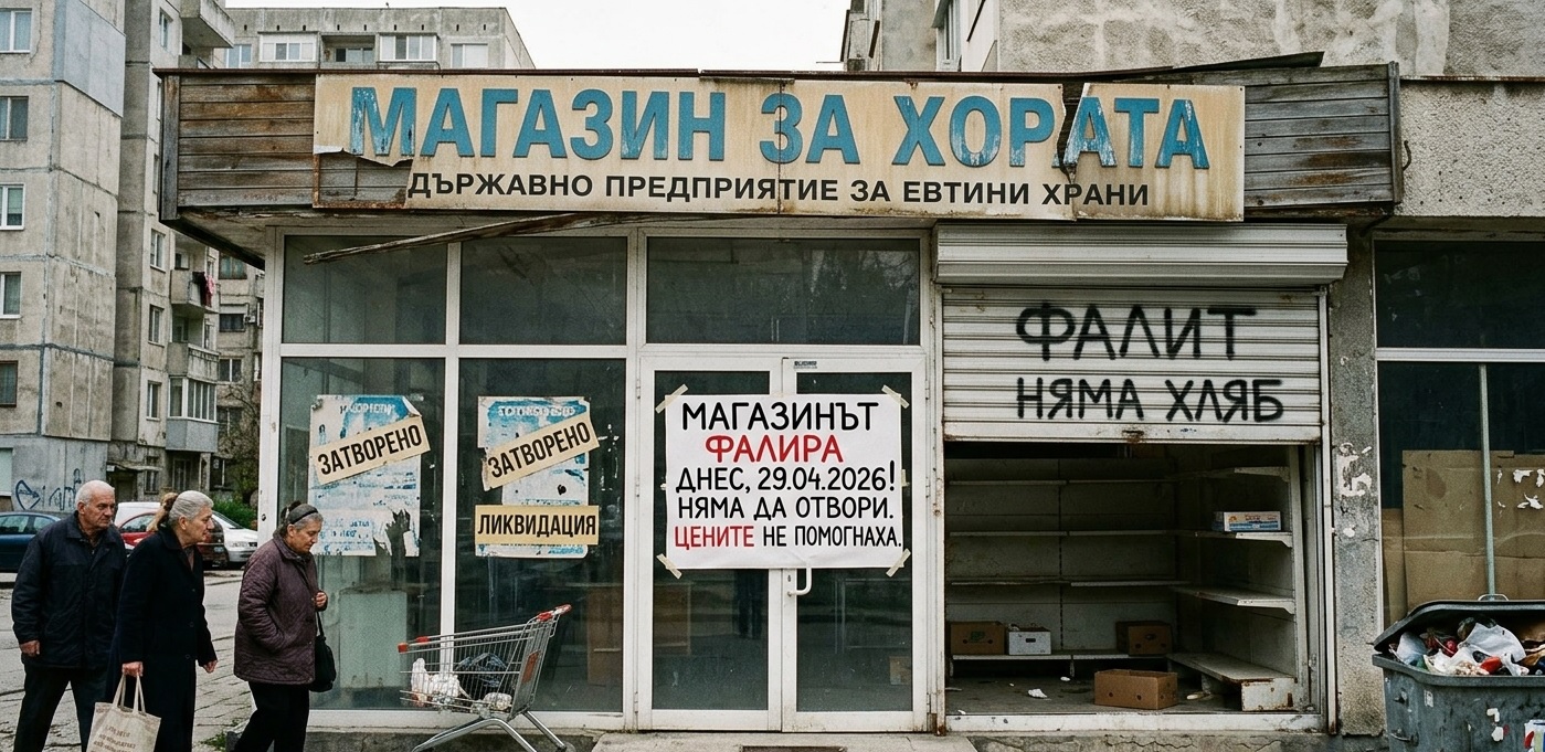 Магазини за хората затварят