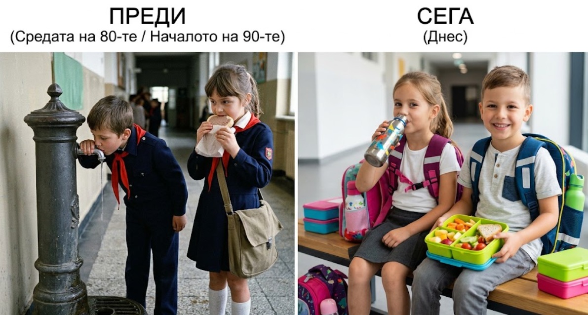 Първокласниците преди и сега – училище, родители, раници и Viber групи през 2026 г.