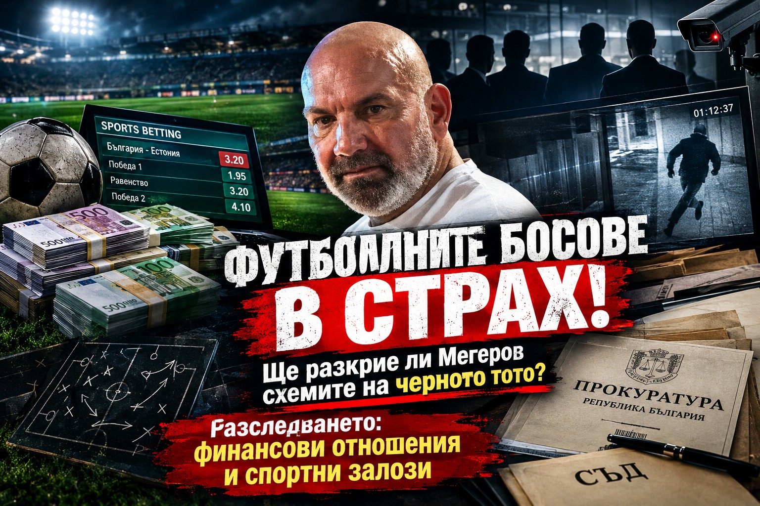 Славчо Мегеров-Мегера по делото за убийството на Илиян Филипов.